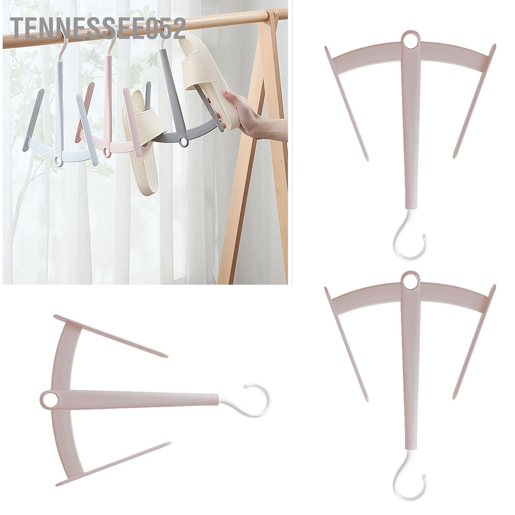 Tennessee052 Móc phơi giày 3 móc đôi xoay có thể xếp chồng lên nhau cho căn hộ Ký túc xá