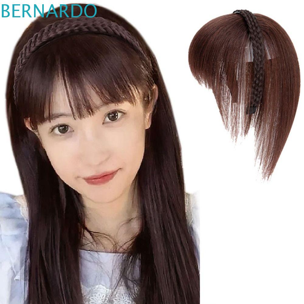 Tóc Giả Thắt Bím Màu Nâu Chất Lượng Cao Chịu Nhiệt Tự Nhiên Cho Nữ