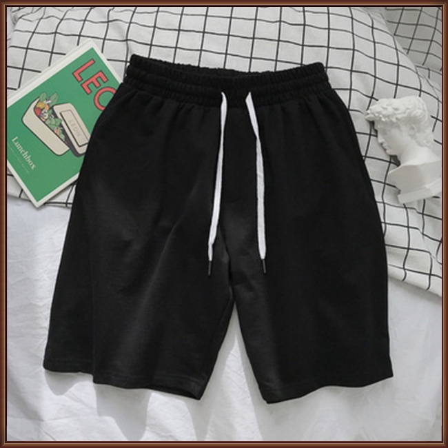 Quần ngắn ống rộng Màu Trơn Mau Khô Chống Thấm Nước Thời Trang Mùa Hè Cho Nam