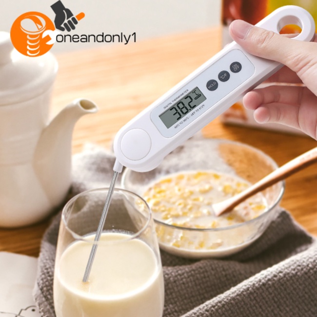 Nhiệt Kế Điện Tử Đo Nhiệt Độ Thực Phẩm Có Thể Gập Lại Độ Chính Xác Cao