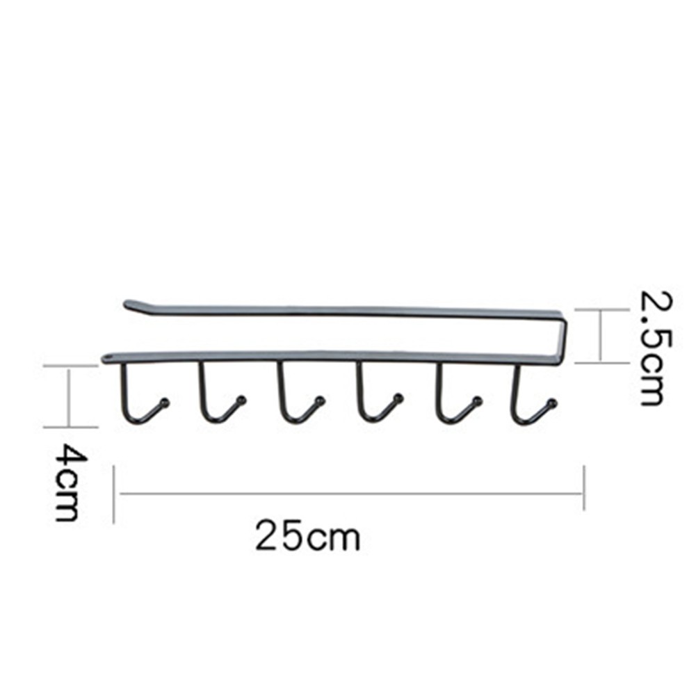 Đồng Hồ Đeo Tay Approx Đa Năng Tiện Dụng Móc Treo Đồ Dùng Nhà Bếp 27.5 * 7 * 2.2cm