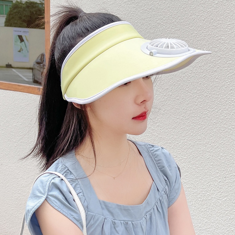 Nón Rộng Vành Hở Chóp Màu Trơn Thời Trang Mùa Hè Phong Cách Hàn Quốc Mới Cho Nữ