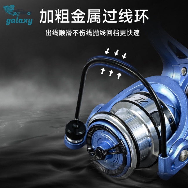 Máy Câu Cá Mini galaxy Sr100 5.2: 1 12kg Chất Lượng Cao