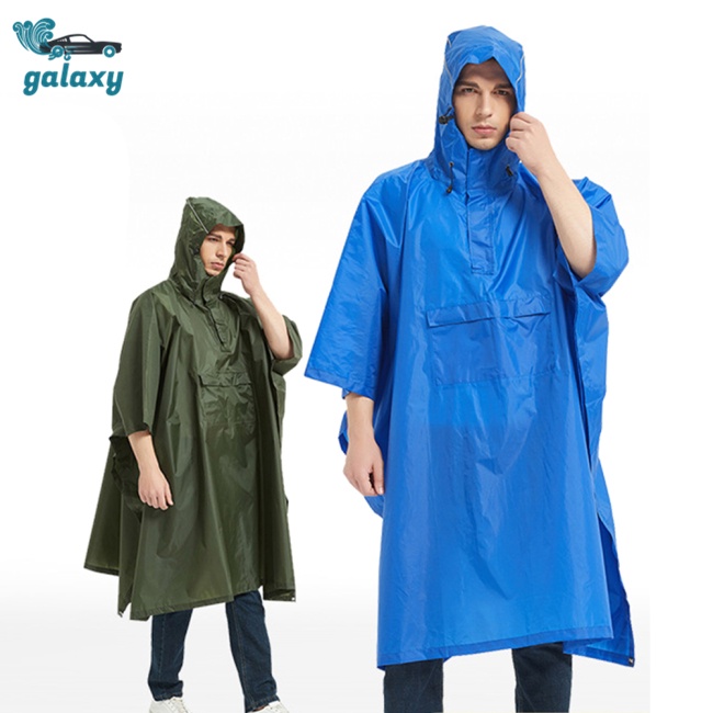 Galaxy Áo Mưa Chống Thấm Nước Có Mũ Trùm Tiện Dụng Cho Các Hoạt Động Ngoài Trời