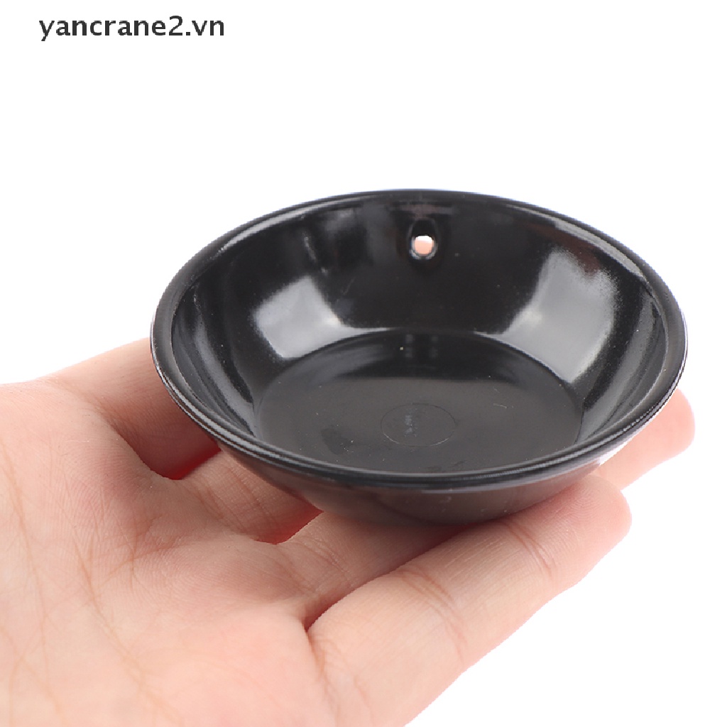 Set 2 Chén Dĩa Tròn Tỉ Lệ 1 / 6 Cho Nhà Búp Bê