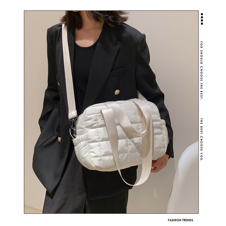 Túi Xách Đeo Vai Có Đệm Xốp Thời Trang Cho Nữ