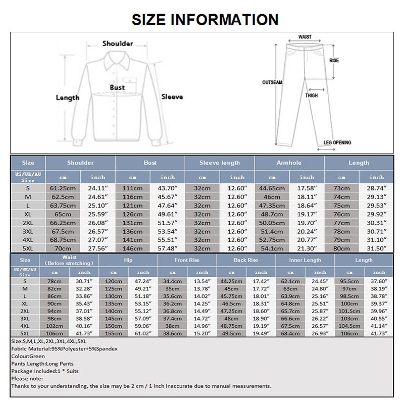 INCERUN Bộ Áo Cổ Đứng + Quần Thời Trang Cá Tính Trẻ Trung