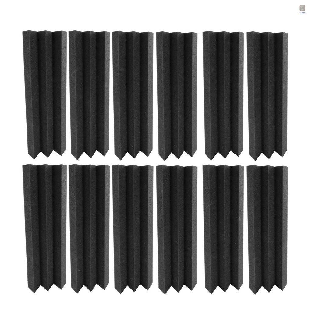 Set 12 Tấm Xốp Cách Âm 30 * 7.5 * 7.5cm Chuyên Dụng Cho Phòng Thu