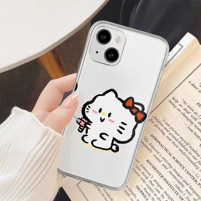 ✅Ốp Điện Thoại Họa Tiết Hello Kitty / Chó Pacha / Chó Vui Nhộn Kiểu Mới Cho Iphone13promax xsmax1211 148 T9FR 148