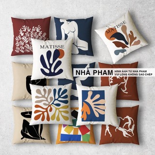 GỐI TRANG TRÍ SOFA HENRI MATISSE (No01 - No20) (45x45cm)