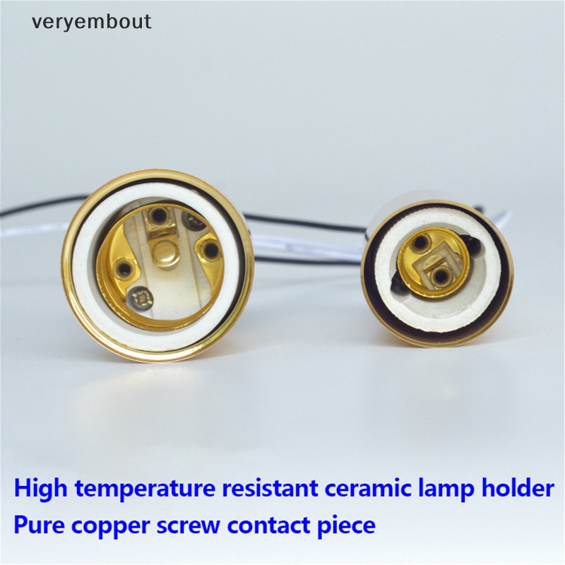 Giá Đỡ Bóng Đèn Led E27 E14 Bằng Sứ Dùng Trong Nhà Tiện Dụng