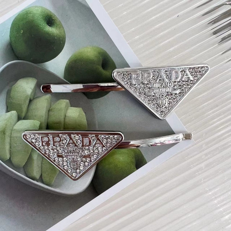 Kẹp Tóc Phẳng Đính Kim Cương Lấp Lánh Phong Cách Thời Trang Mới