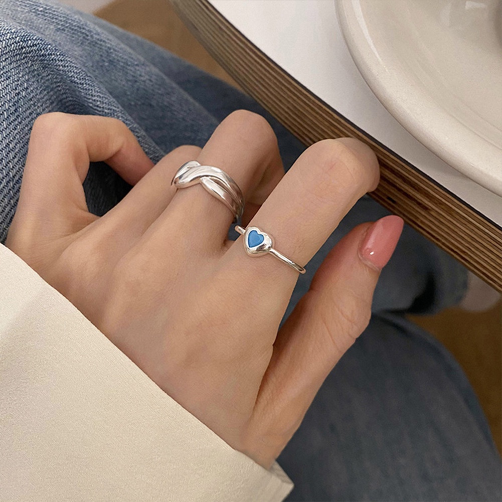 Nhẫn Đính Hôn Đính Đá Thời Trang Hàn Quốc Đơn Giản Tinh Tế