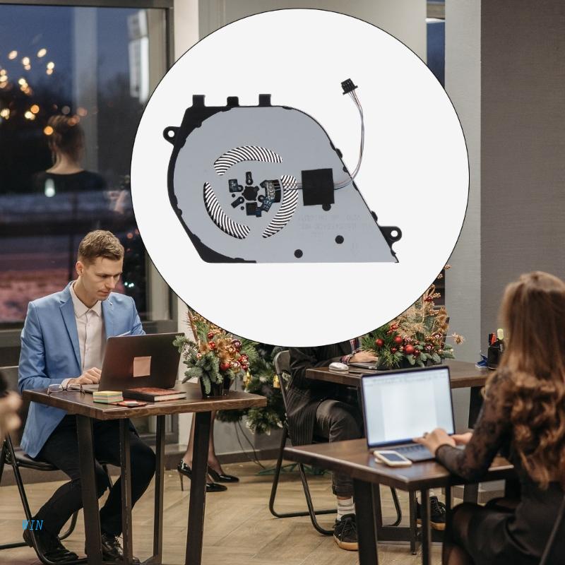 Quạt Tản Nhiệt CPU DC5V 0.5A 4pin 4 Dây Sửa Chữa Cho Laptop Latitude 5590 5580259001Linh Kiện Điện Tử ZAL EG50050S1-Ca800