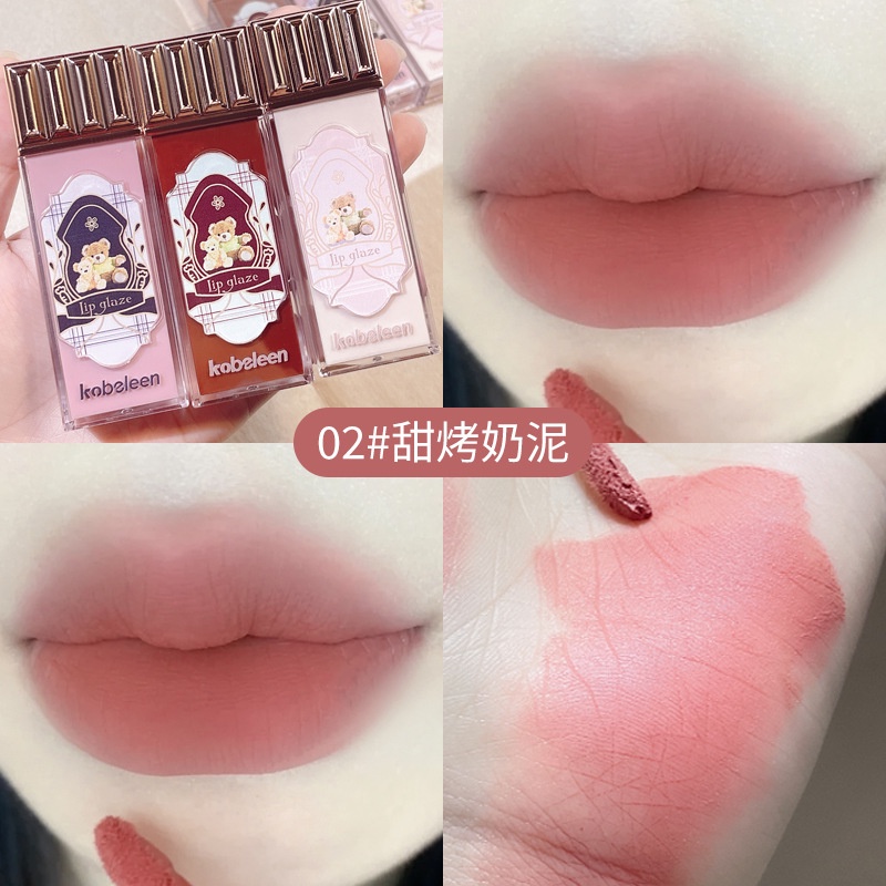 Son Môi Kobeleen Chất Nhung Lì Chống Thấm Nước Không Dễ Phai Màu Chất Lượng Cao