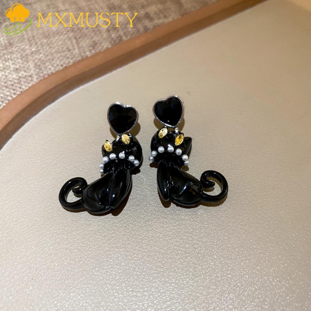 Bông Tai Hình Trái Tim Thời Trang Hàn Quốc Dễ Thương MXMUSTY Y2K