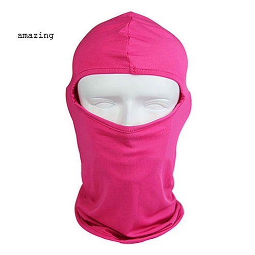 Khẩu Trang Lycra Balaclava Siêu Mỏng Bảo Vệ Toàn Diện Cổ Chống Trượt Khi Đi Xe Máy