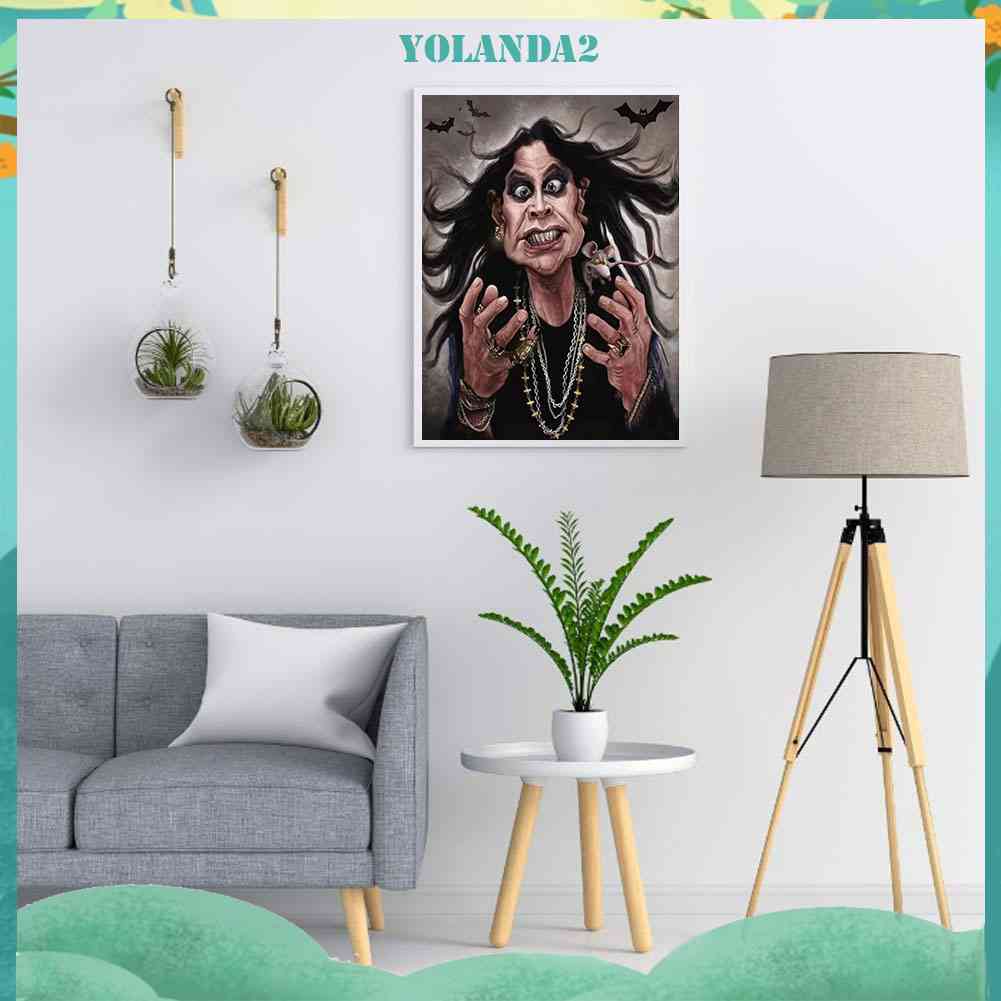 Tranh Đính Đá Kim Cương Toàn Bộ 5D DIY Hình Chân Dung Oz