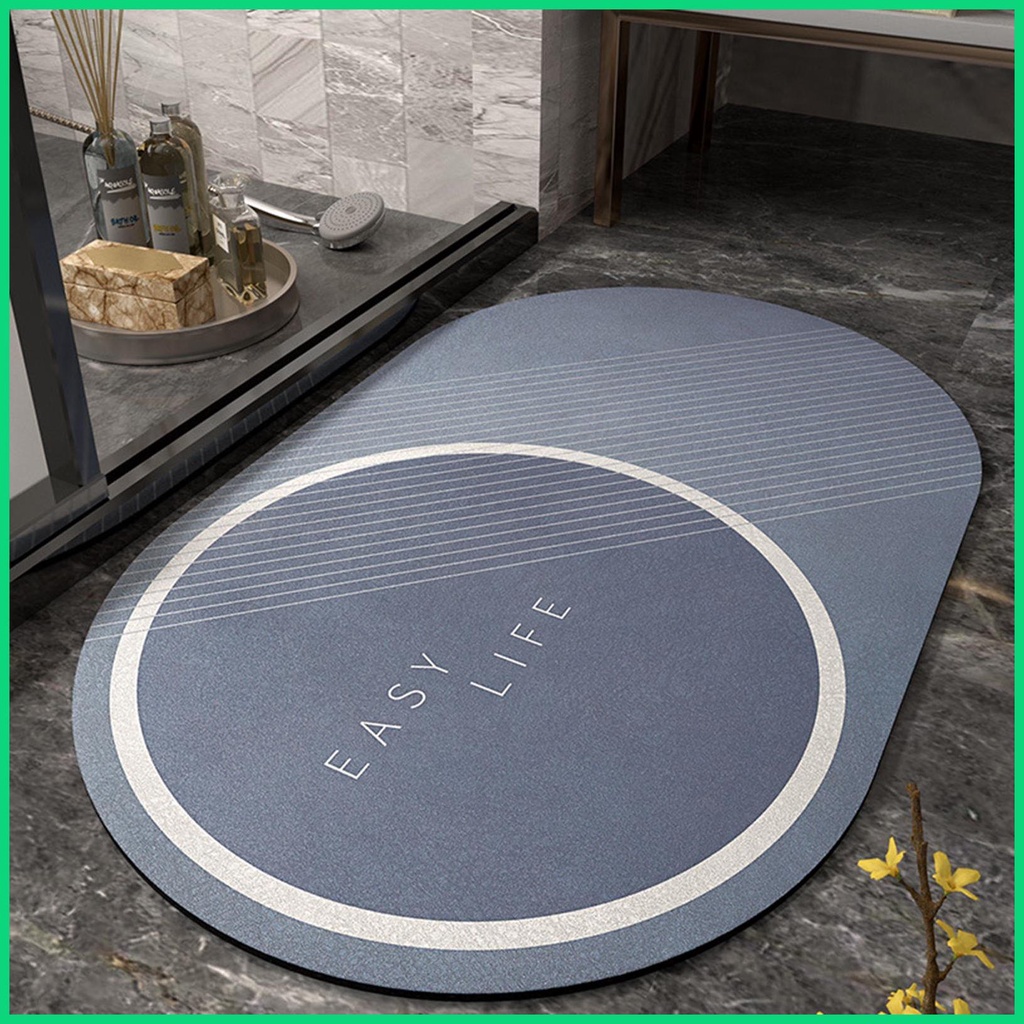 Thảm Chùi Chân Chống Trượt Thấm Hút Tốt Cho Phòng Tắm