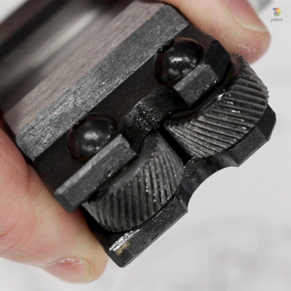 Bộ 7 Dụng Cụ Uốn Tóc Bánh Xe Kép Bằng Thép 0.5mm 1mm 2mm