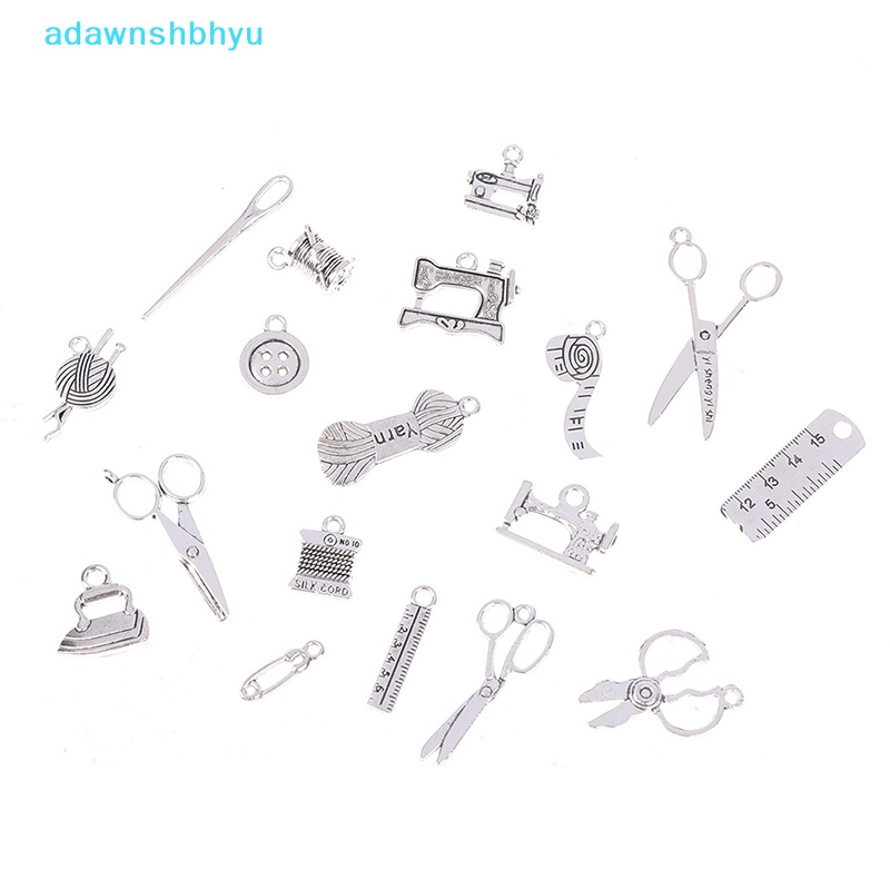 Set 18 Mặt Vòng cổ Hình Chữ Ch Làm Trang Sức Thủ Công DIY Cho Nam Nữ