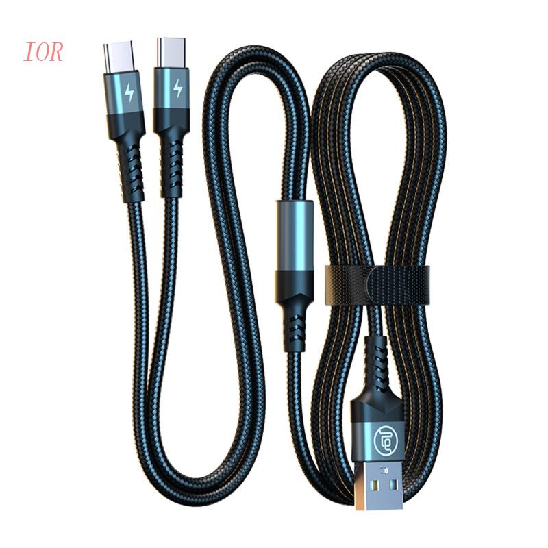 Dây Cáp Sạc Mở Rộng IOR 1 Sang 2 USB Type-C Dài 150cm / 4.92ft Cho Điện Thoại / Máy Tính Bảng