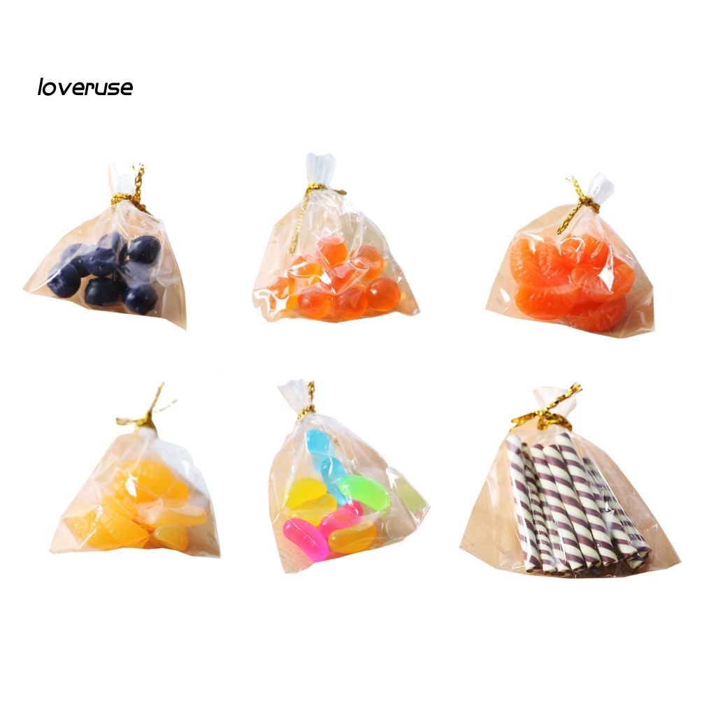 / Lo / Túi Đựng Thức Ăn Mini Sáng Tạo Cho Nhà Búp Bê