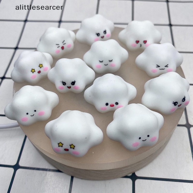 Er Set 3 Mô Hình Makaron Đám Mây Dạ Quang Trang Trí Điện Thoại diy