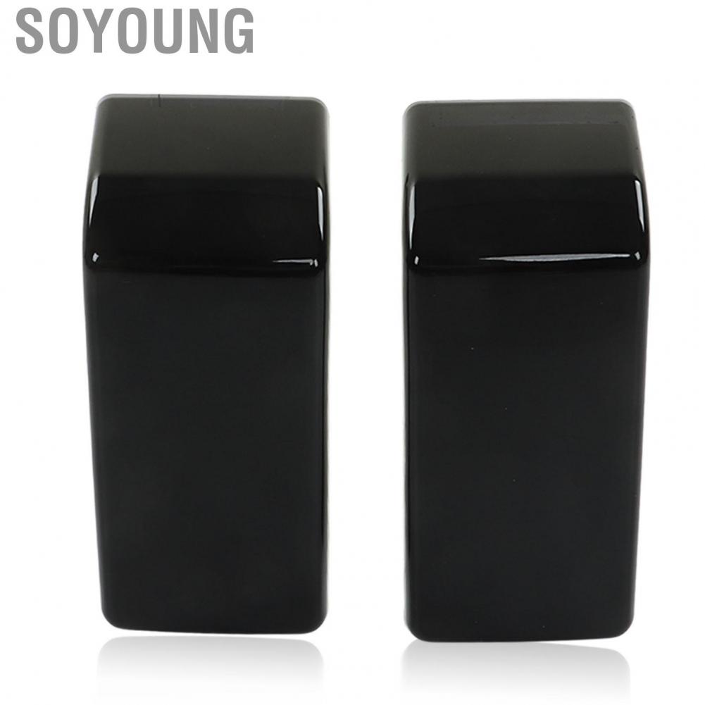 Soyoung Front Bumper Decoration Trim  Car Exterior Accessories Glossy Black Bumper Decoration  Wearproof Colorfast  for G-Class AMG G63 2019-2020