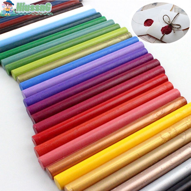 10 Que Sáp Niêm Phong Bì Thư Phong Cách Vintage