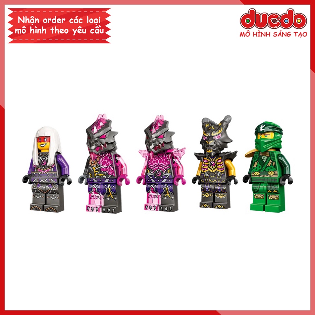 7012 Lắp ghép Ninjago Vua pha lê - Crystal King - Đồ chơi Xếp hình Mô hình Ninja Minifigures 71772