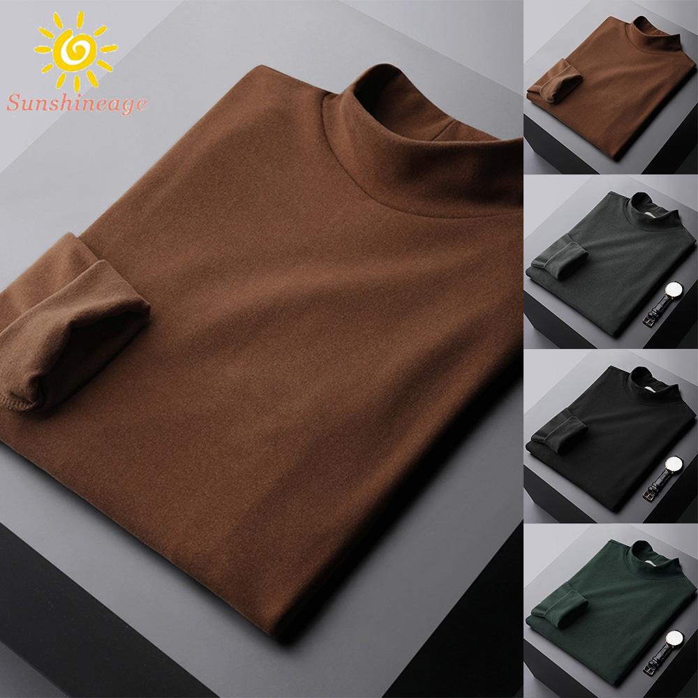 Áo Thun Cổ Lọ Thời Trang Cho Nam