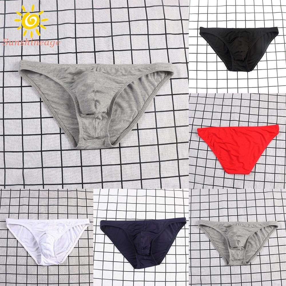 Quần Lót Nam Eo Thấp Màu Đen / Trắng / Đỏ / Xám / Xanh