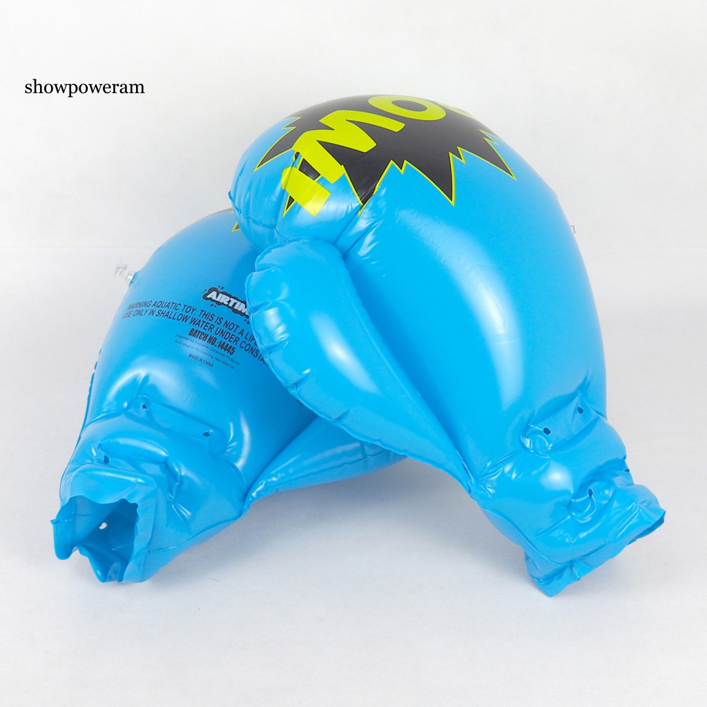 1 Đôi Găng Tay Bơm Hơi Bằng PVC Dày Dặn Dùng Đục Lỗ Trong Nhà Cho Bé