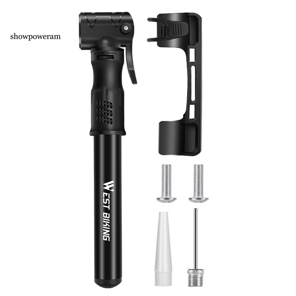 1 Bộ Bơm Hơi Xe Đạp 80-100PSI Thiết Kế Di Động Tiện Dụng