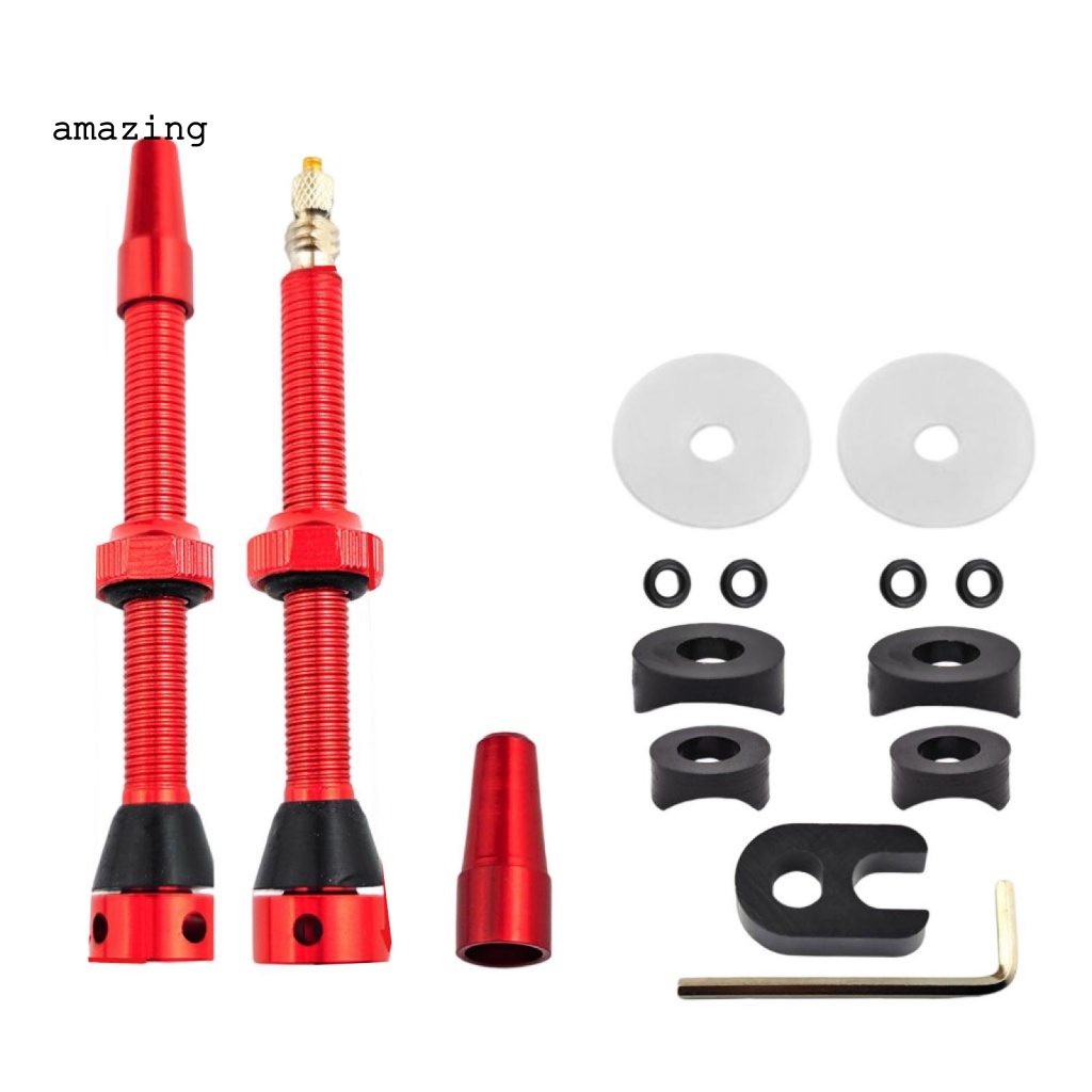 1 Bộ Phụ Kiện Van Xe Đạp Không Ruột Tiện Dụng Và Bền