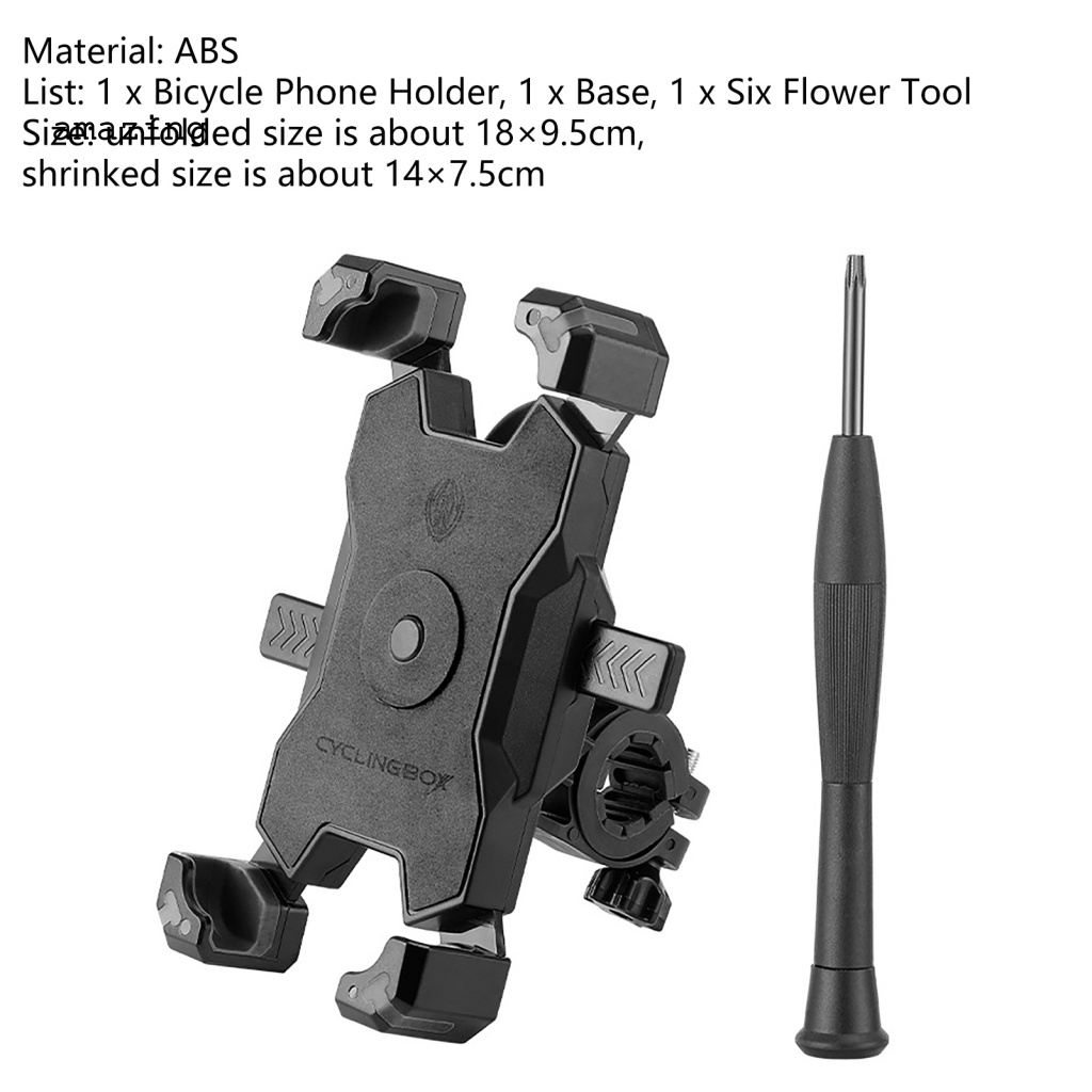 Giá Đỡ Điện Thoại Gọn Nhẹ Chống Mài Mòn Chống Mài Mòn Cho Xe Đạp