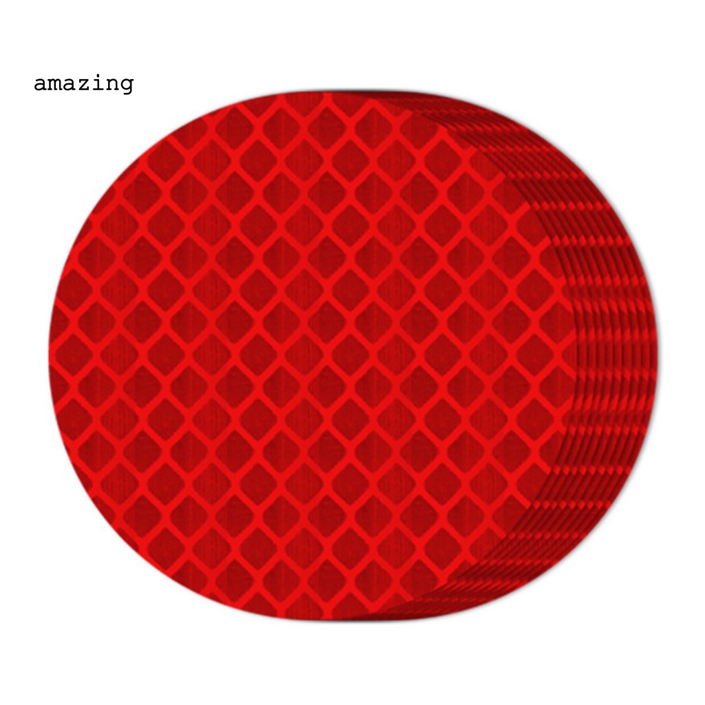 Bộ 10 Miếng Dán Phản Quang Cảnh Báo An Toàn Chống Nắng Cho Xe Đạp Điện