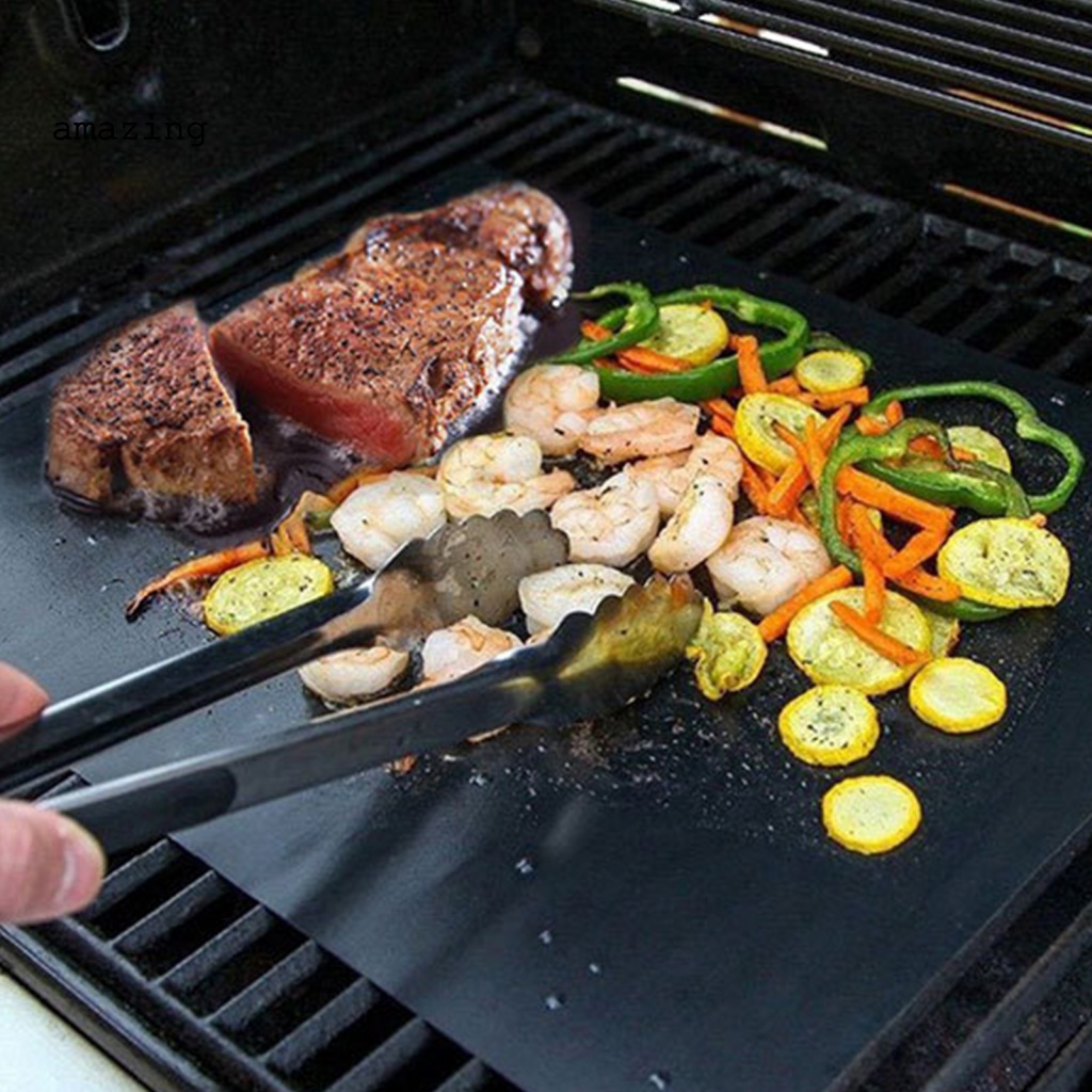 Bộ 6 Tấm Lót Siêu Mỏng Chịu Nhiệt Cao Tiện Dụng Nướng BBQ