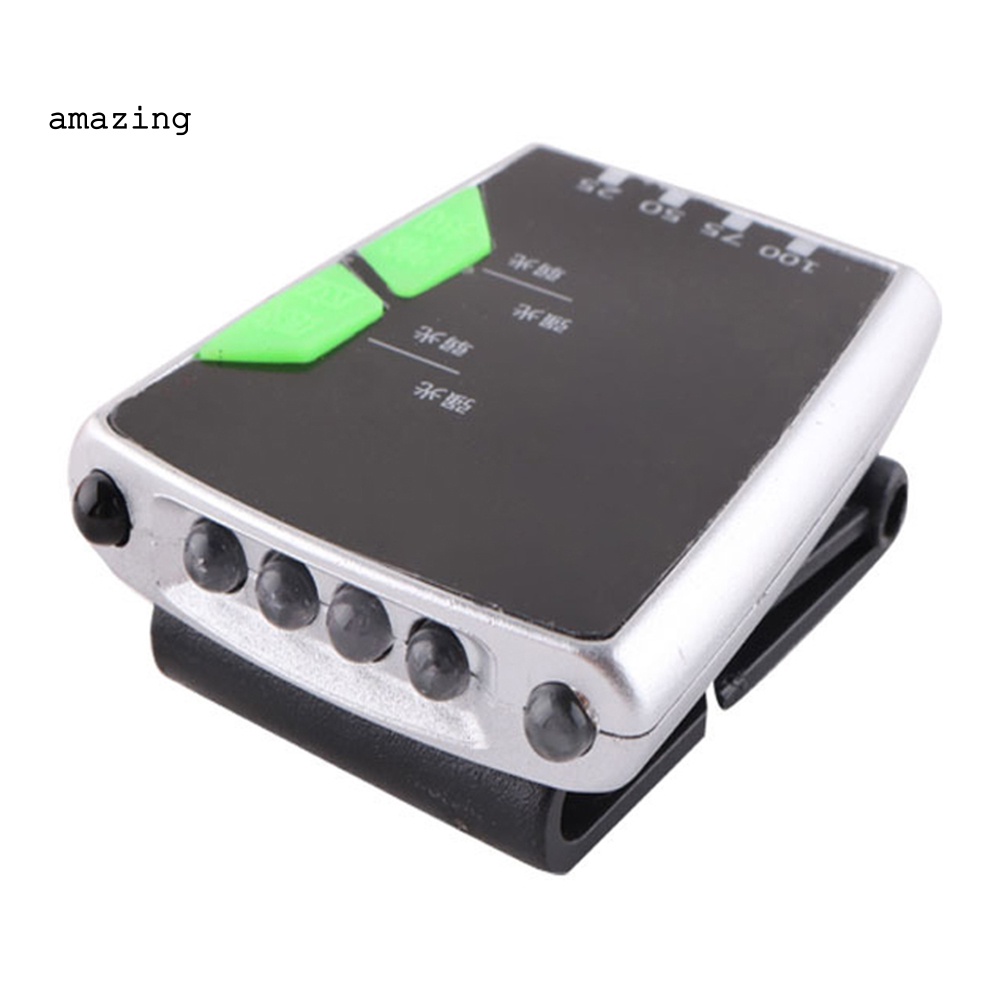 Đèn LED Kẹp Mũ Lưỡi Trai Có Thể Sạc Lại Bằng Cổng USB Dùng Khi Đi Câu Cá / Leo Núi