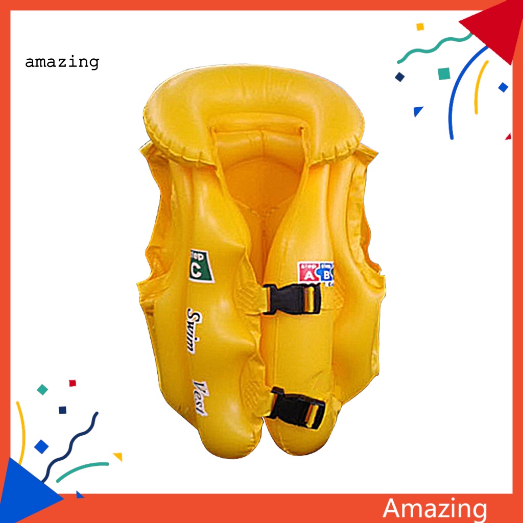 Áo Bơi Không Tay Trọng Lượng Nhẹ Có Khóa Cài Dành Cho Trẻ Em