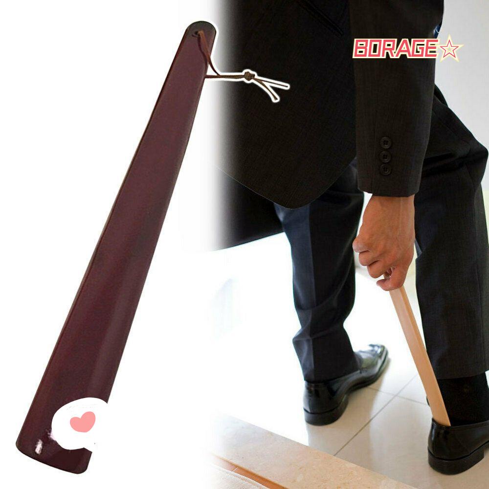 Dụng Cụ Hỗ Trợ Mang Giày Bằng Gỗ 2 Màu Tiện Lợi