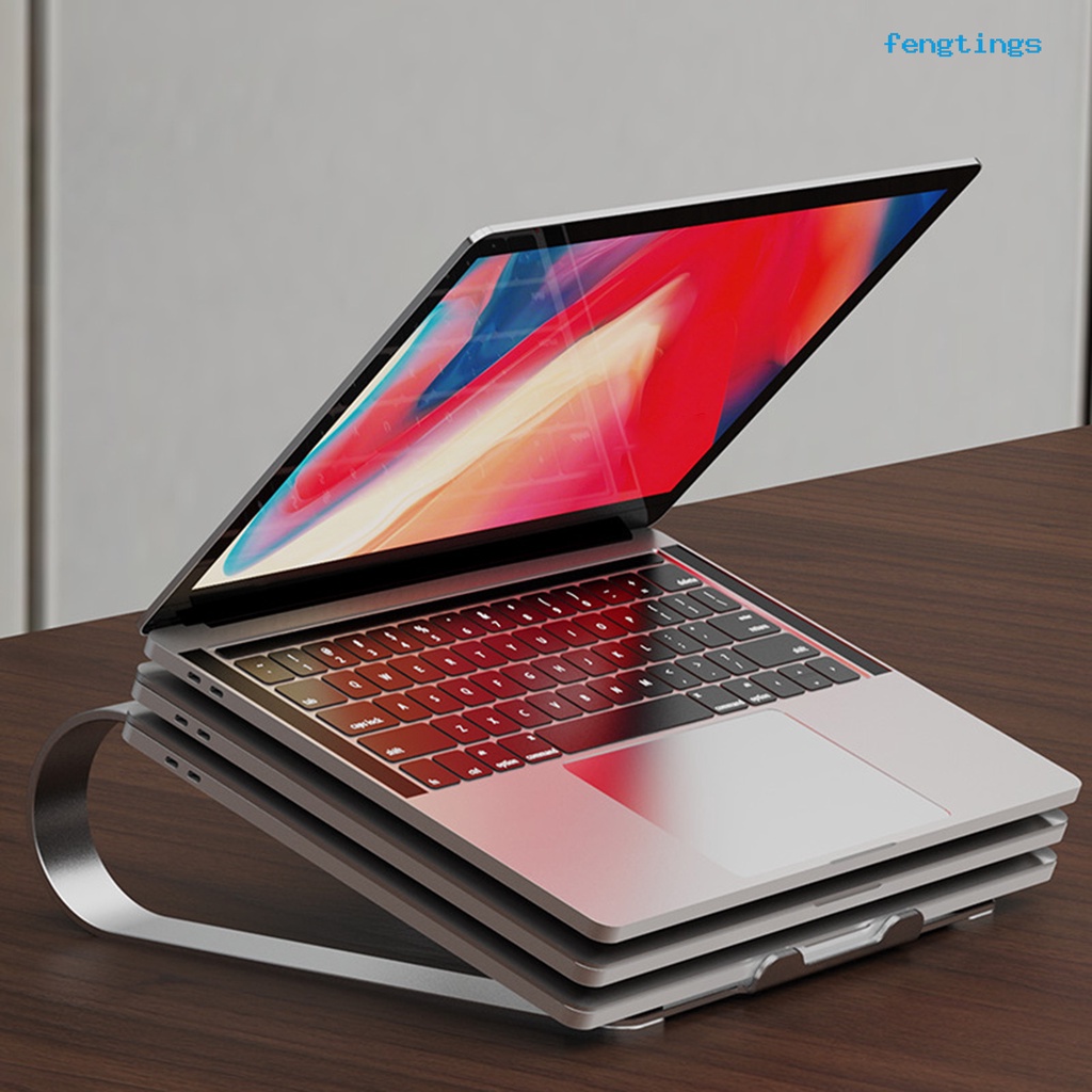 Giá Đỡ Laptop Tản Nhiệt Bằng Hợp Kim Nhôm Tiện Dụng Cho Văn Phòng