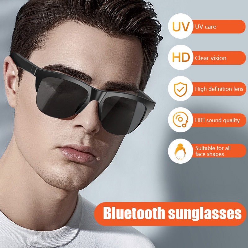 Kính Mát Kết Nối Bluetooth 5.3 Không Dây Thông Minh 2022 Kèm Mic