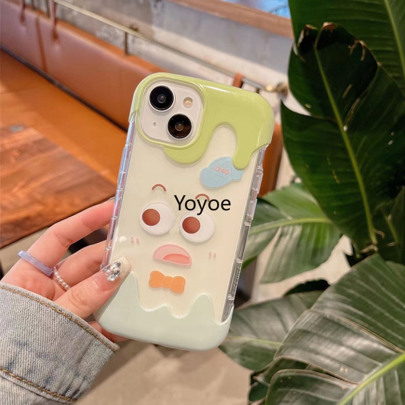 Ốp Điện Thoại Trong Suốt Chống Sốc Họa Tiết Hoạt Hình Cho iPhone 14 13 12 11 Pro Max X Xs XR Max 14 Plus