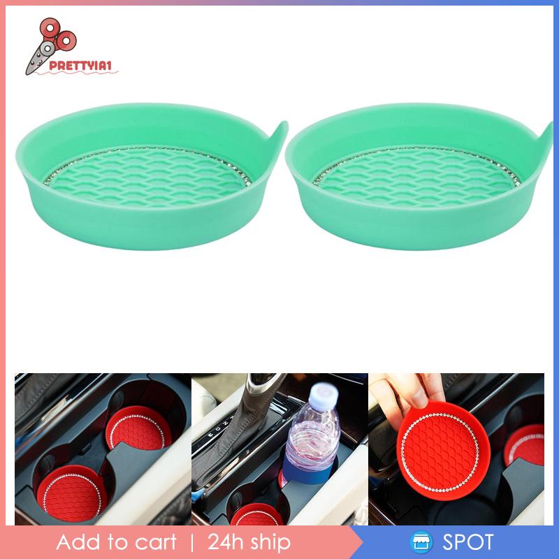 [Prettyia1] Tấm Lót Cốc Hình Tròn Cho Văn Phòng RV