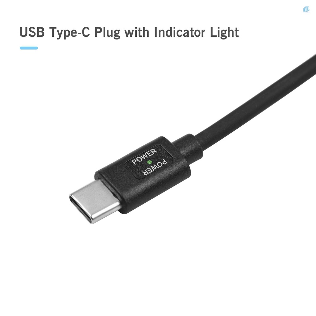 Dây Cáp Nối Nguồn 9V PD3.0 USB Type-C Male Sang 9V DC4.0 * 1.7mm Male