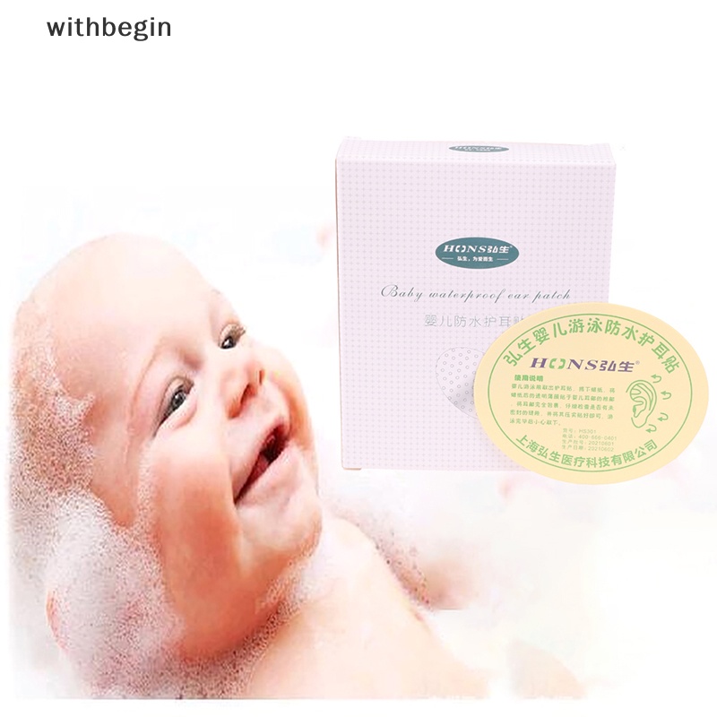 Set 100 Miếng Dán Mũ Bơi Lội Bảo Vệ Tai Chống Thấm Nước Cho Bé