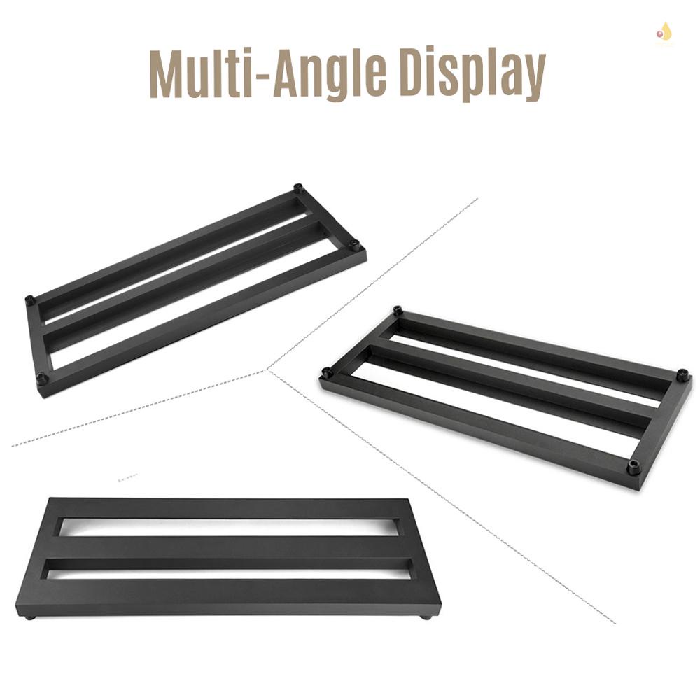 Bàn Đạp Hiệu Ứng Đàn Guitar Bằng Hợp Kim Nhôm Kích Thước Vừa Kích Thước 19.7X7.5 Inch Kèm Túi Đựng