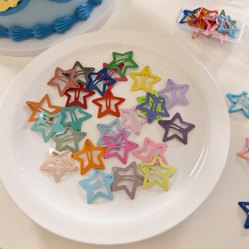 Kẹp Tóc Hình Nơ / Gấu / Ngôi Sao Xinh Xắn Cho Lễ Hội